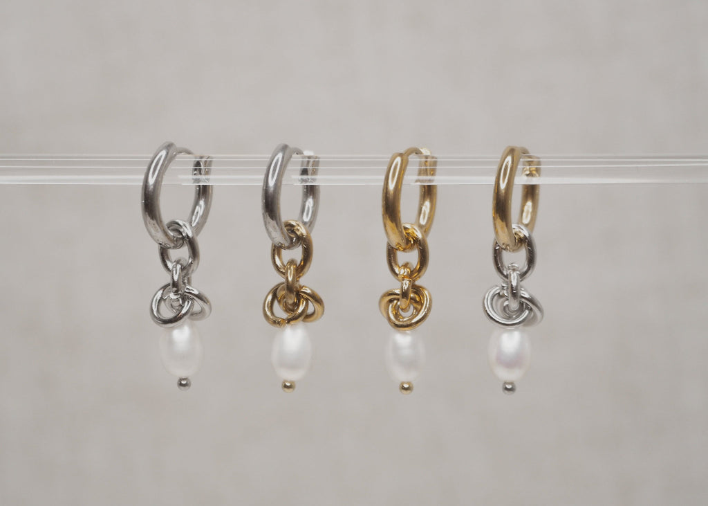 DAYDREAM HOOPS | KNOT & PEARL