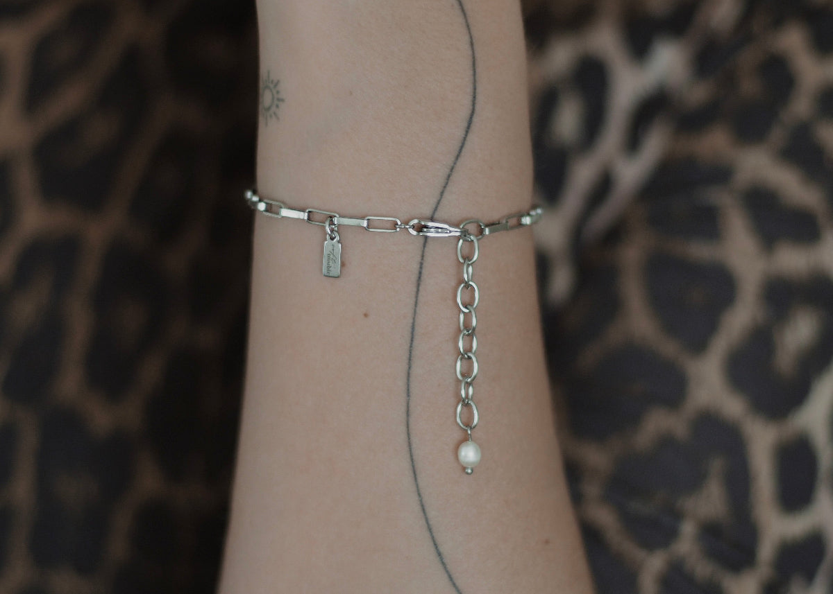box chain bracelet silver 4