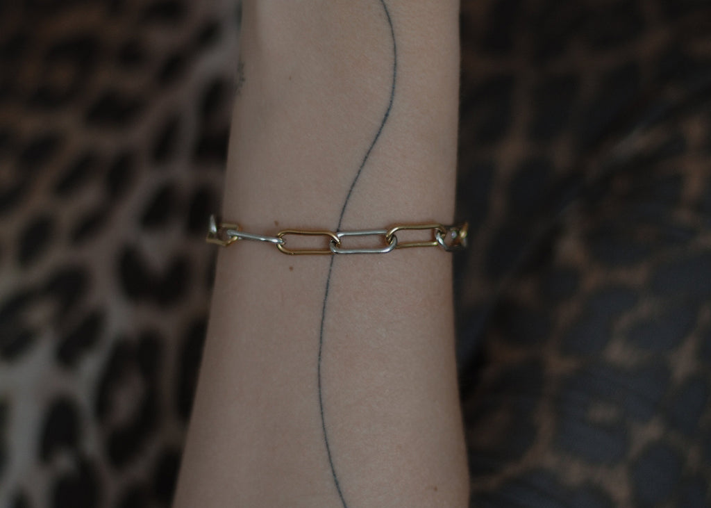 chunky paperclip bracelet cold crush 6