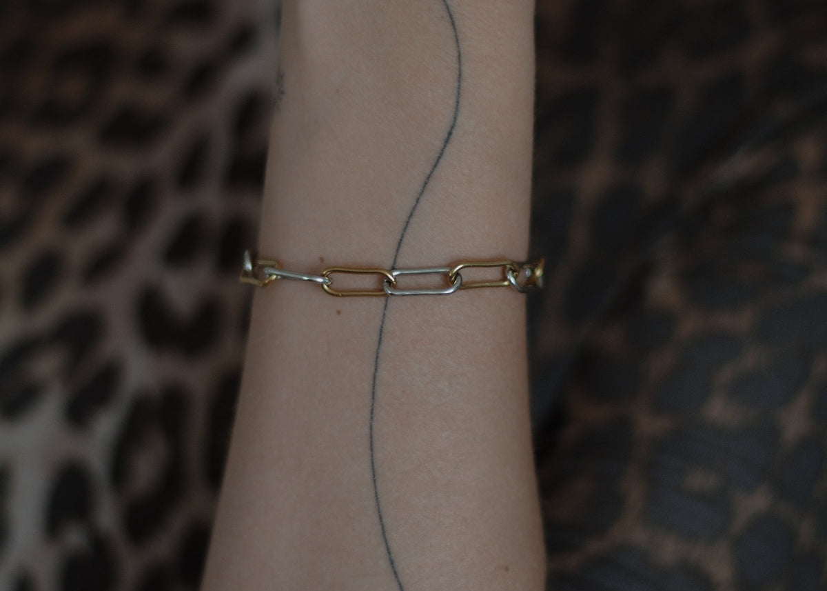 chunky paperclip bracelet cold crush 6