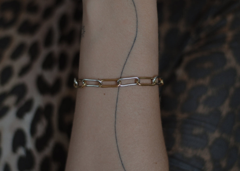 chunky paperclip bracelet heat wave 6