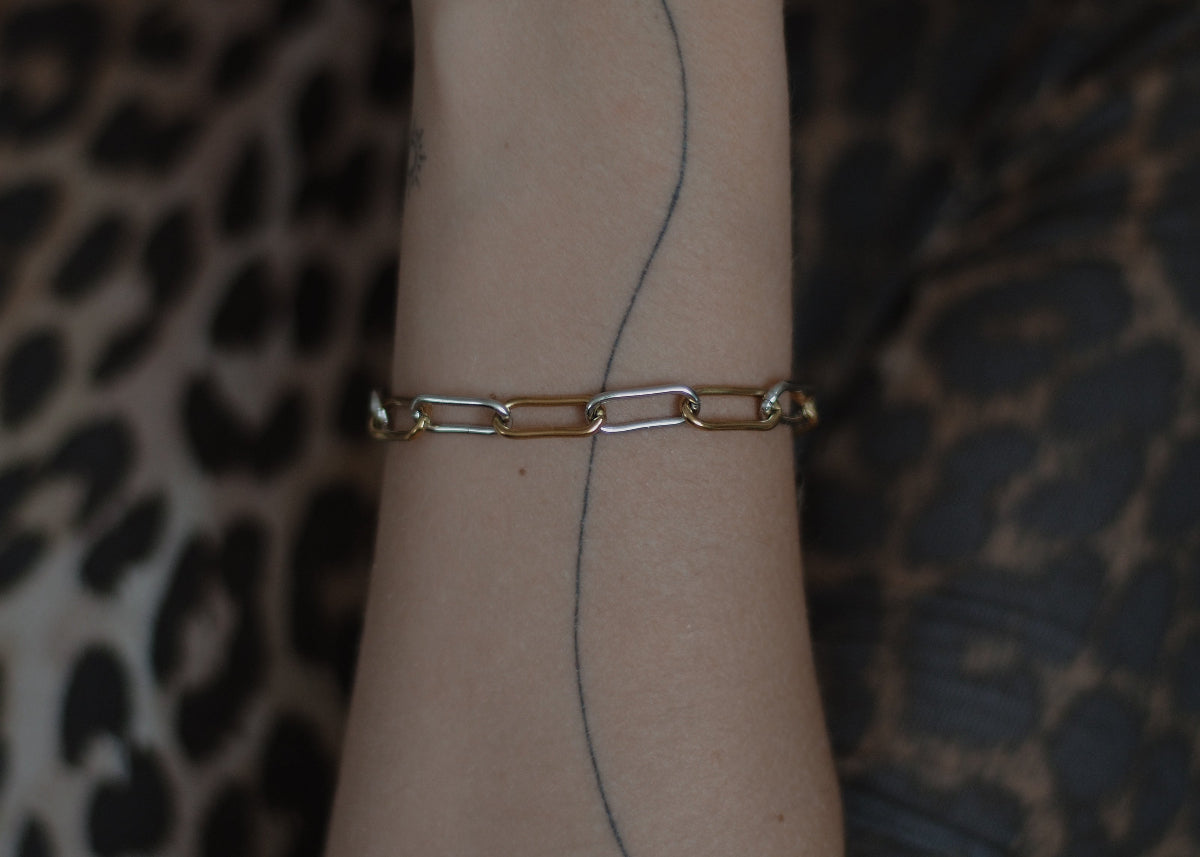 chunky paperclip bracelet heat wave 6