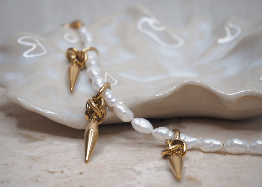 dream spike bracelet gold 3
