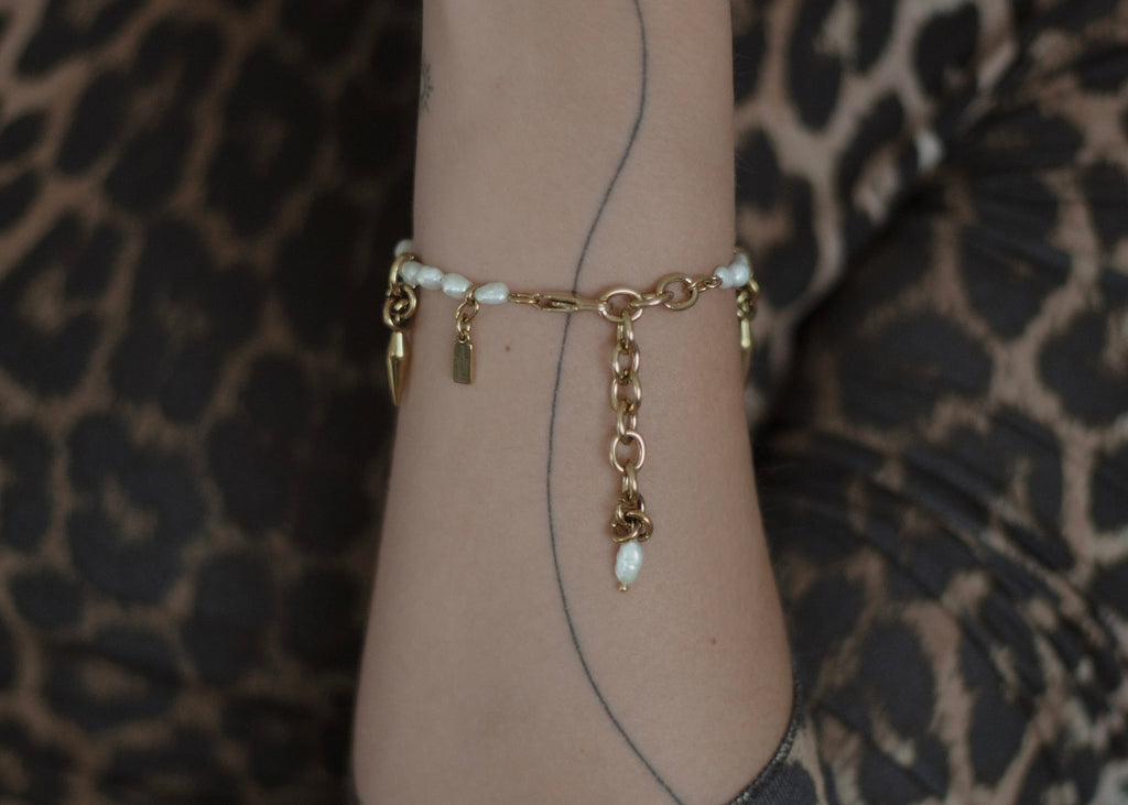 dream spike bracelet gold 6