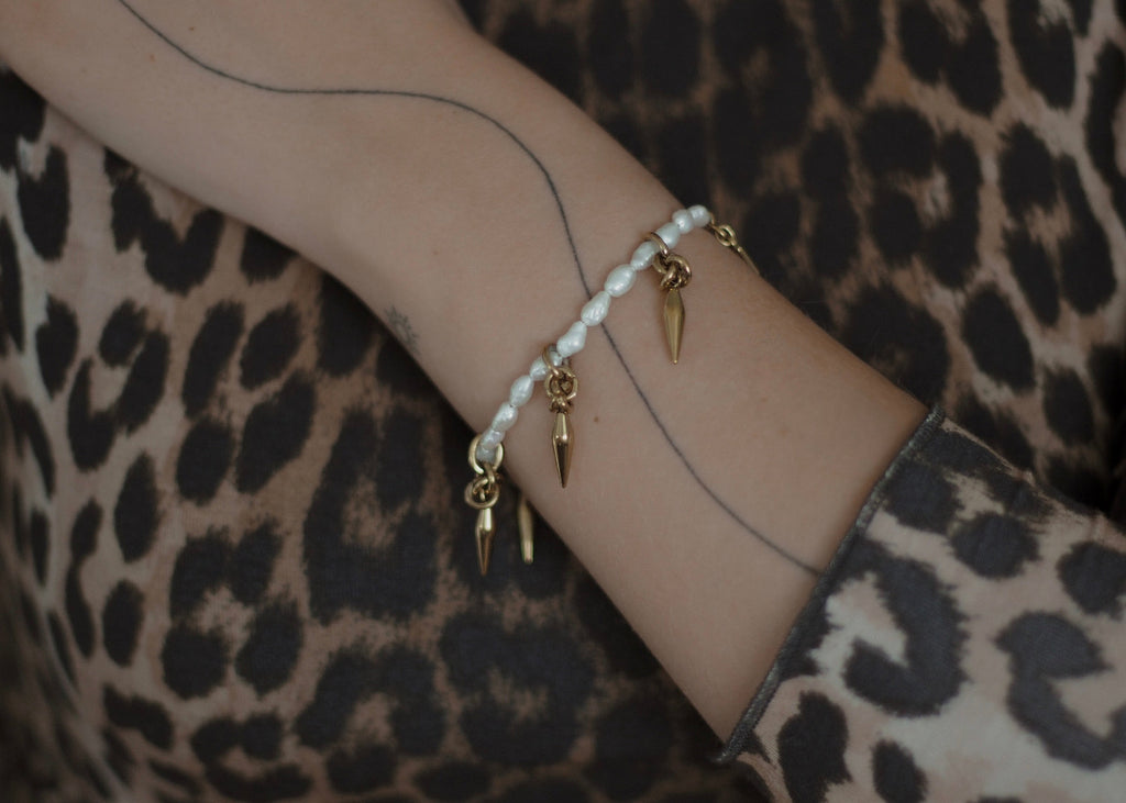 dream spike bracelet gold 8