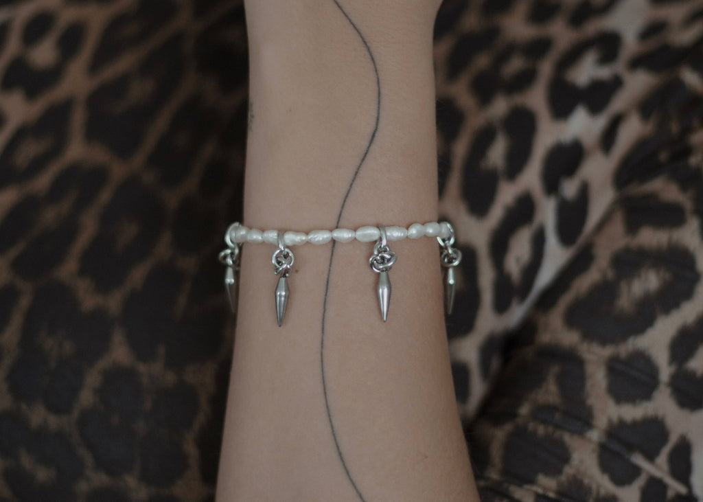 dream spike bracelet silver 2