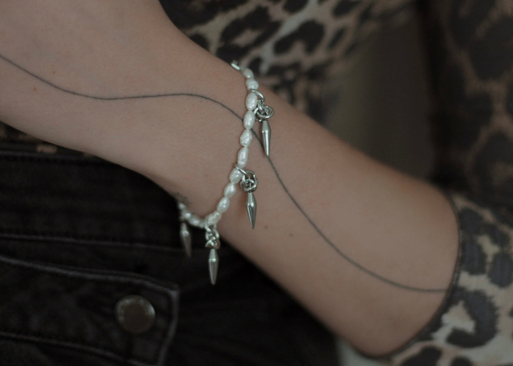dream spike bracelet silver 4