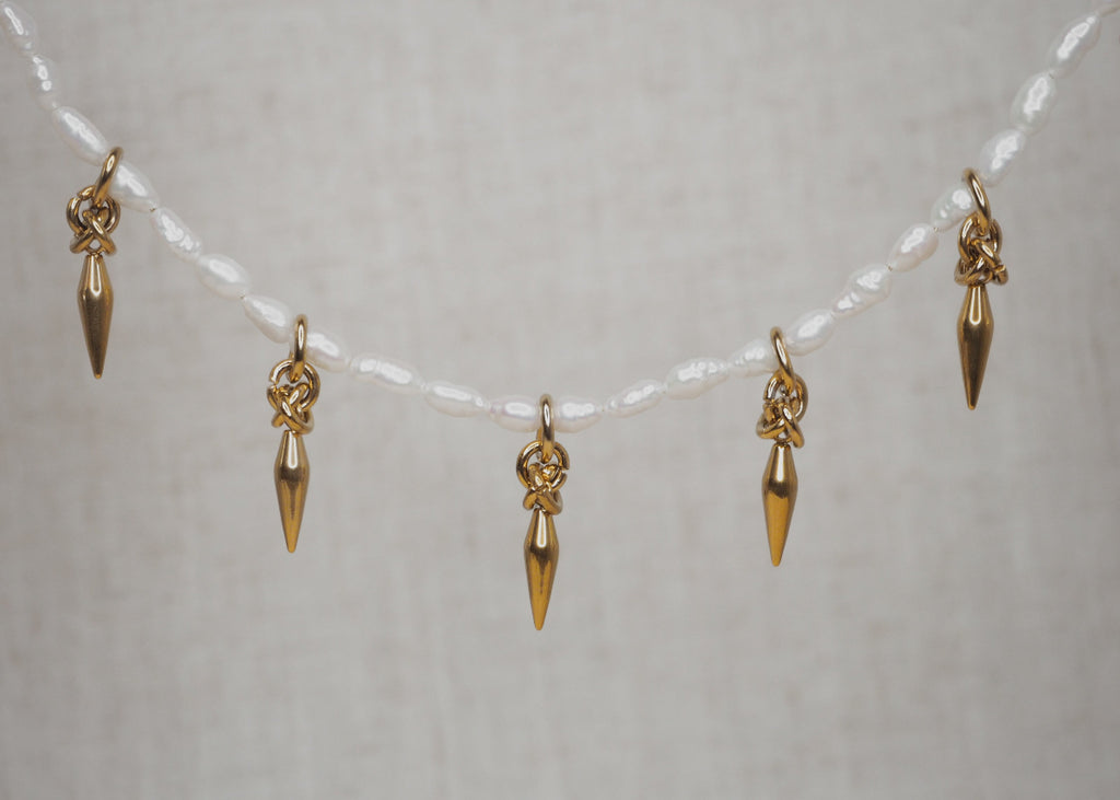 METALLIC MISCHIEF NECKLACE | DREAM SPIKE