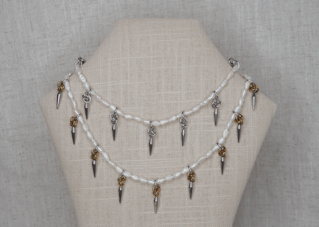 METALLIC MISCHIEF NECKLACE | DREAM SPIKE