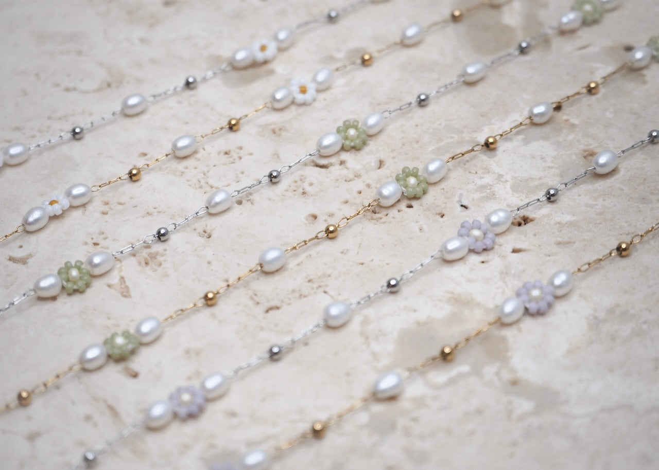 heavenly floral bracelets all