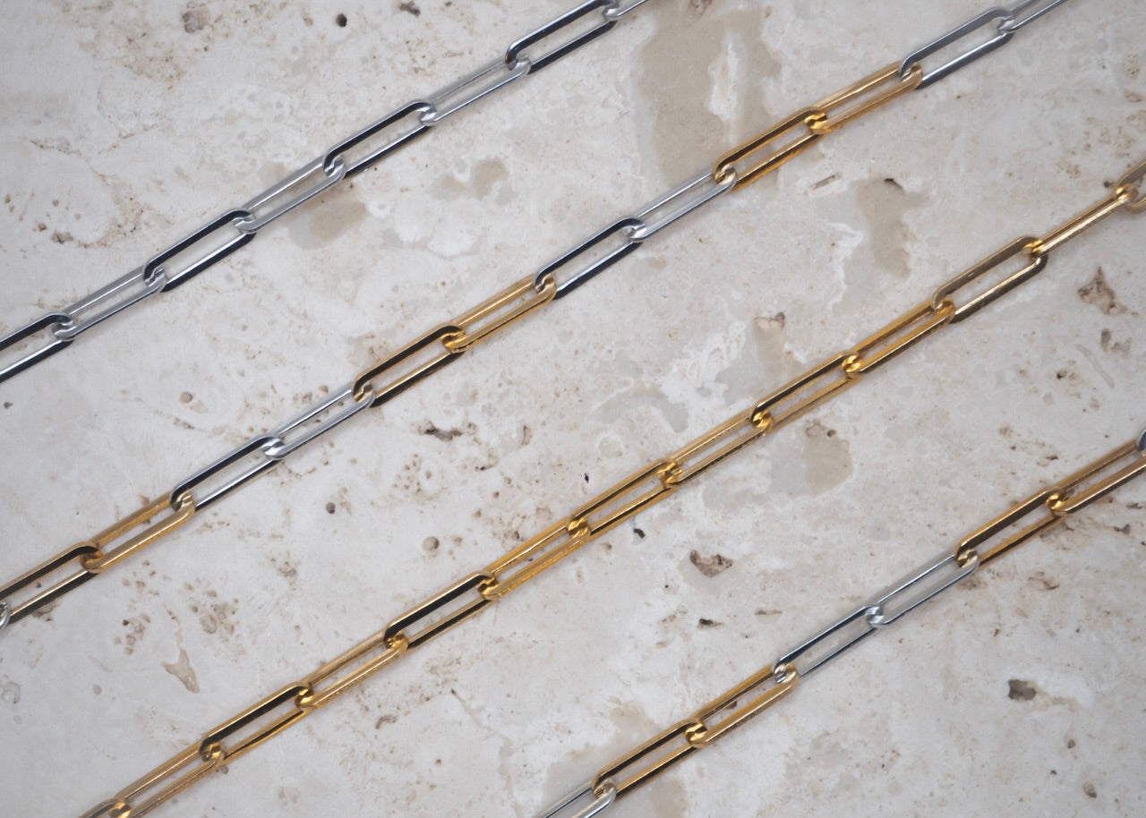 flat paperclip bracelet all 1