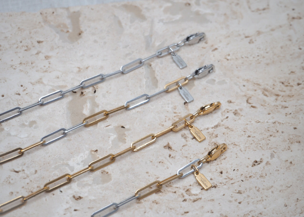 flat paperclip bracelet all 2