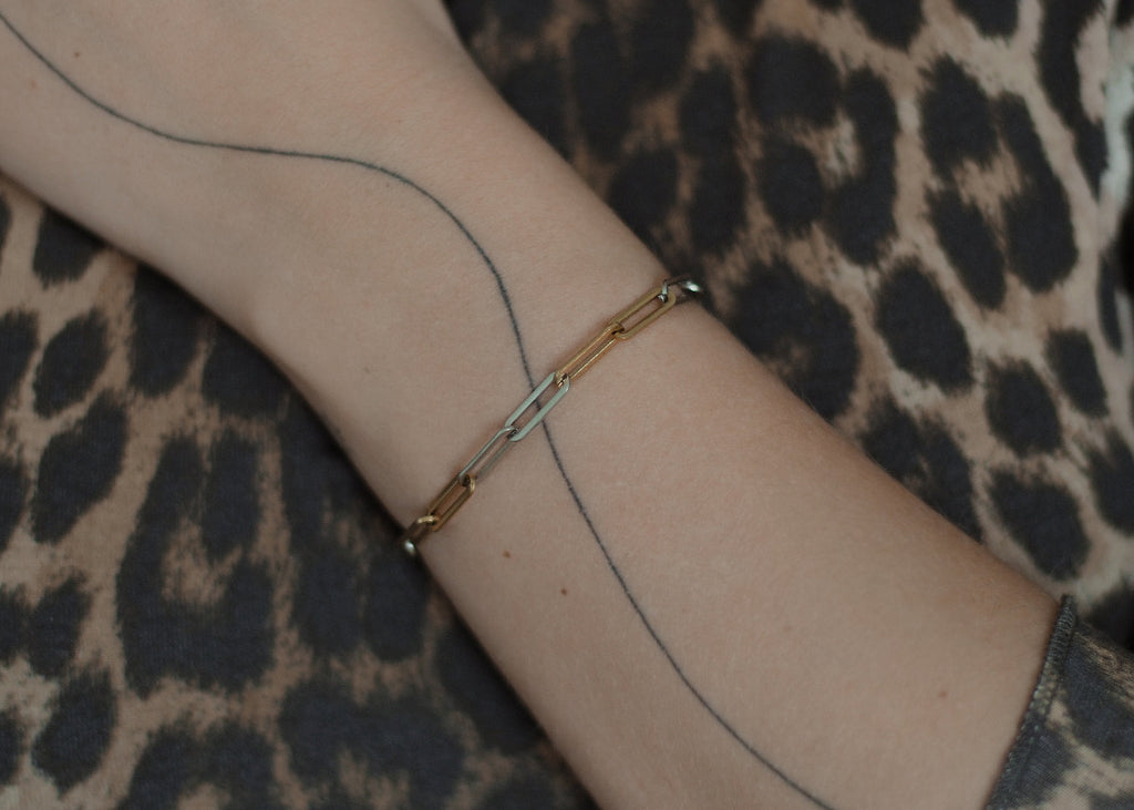 flat paperclip bracelet cold crush 2