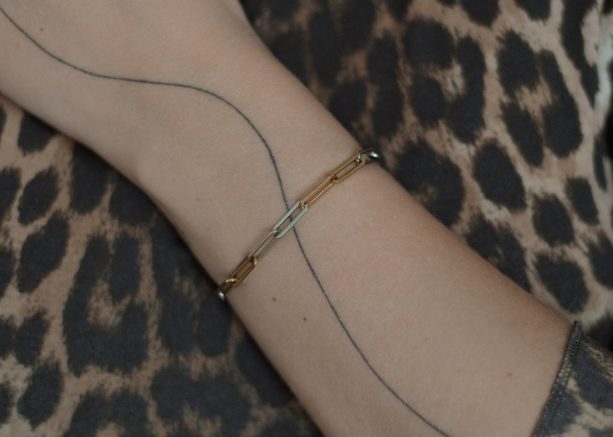 flat paperclip bracelet cold crush 2