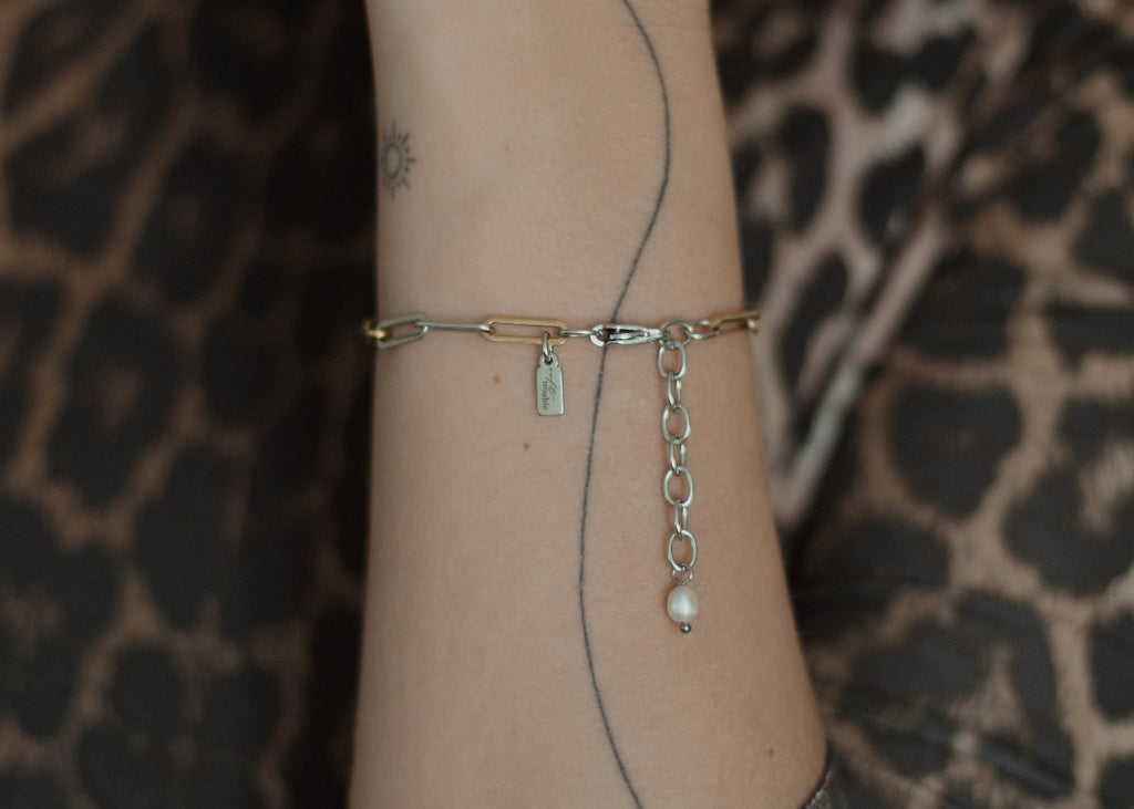 flat paperclip bracelet cold crush 4