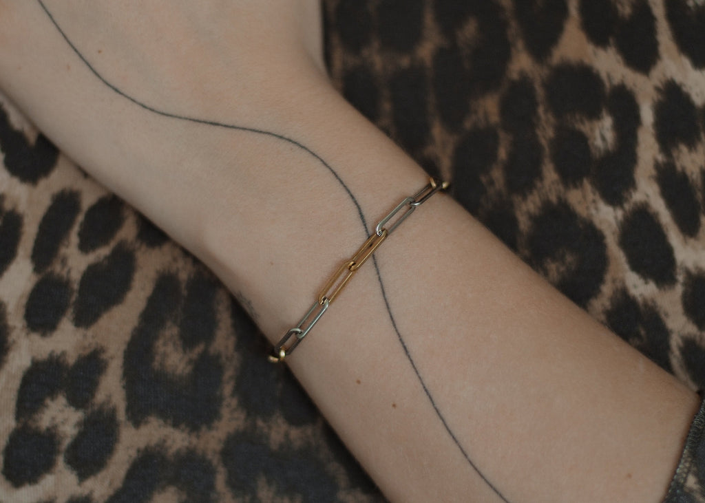flat paperclip bracelet heat wave 2