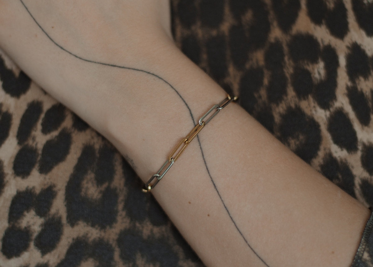 flat paperclip bracelet heat wave 2