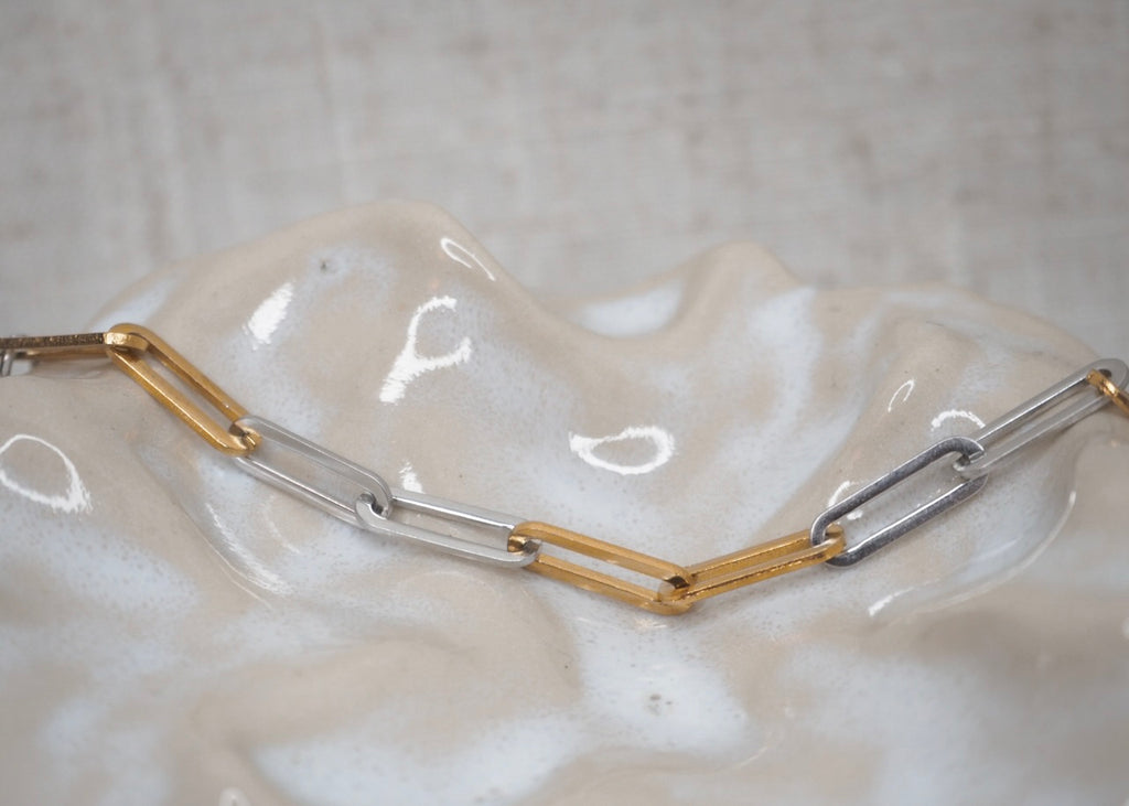 flat paperclip bracelet heat wave 3