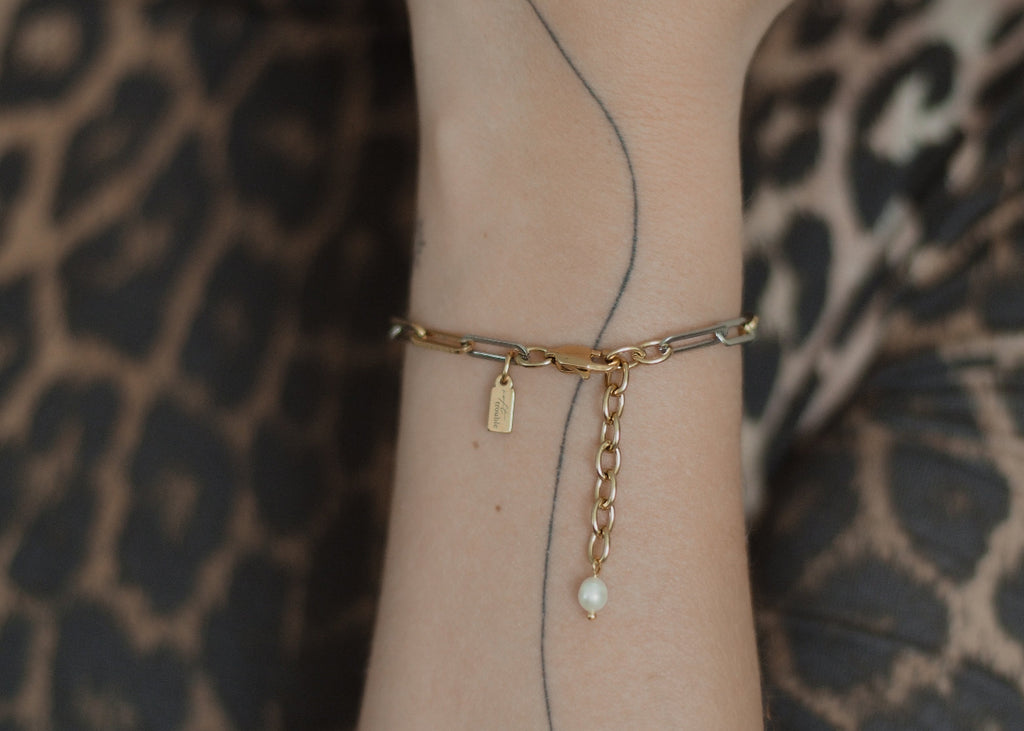 flat paperclip bracelet heat wave 4