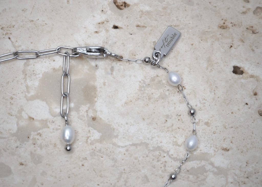 heavenly pearl bracelet silver 3