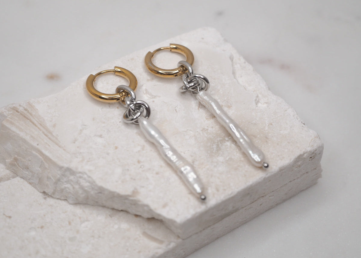 knot long pearl hoops cold crush 2