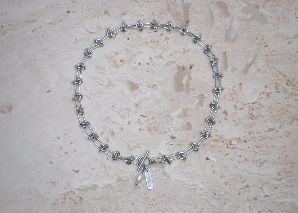 knots choker silver 1