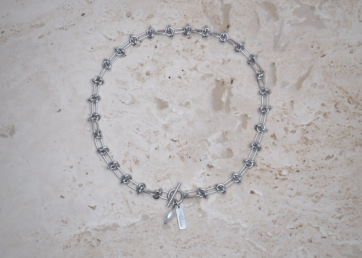 knots choker silver 1
