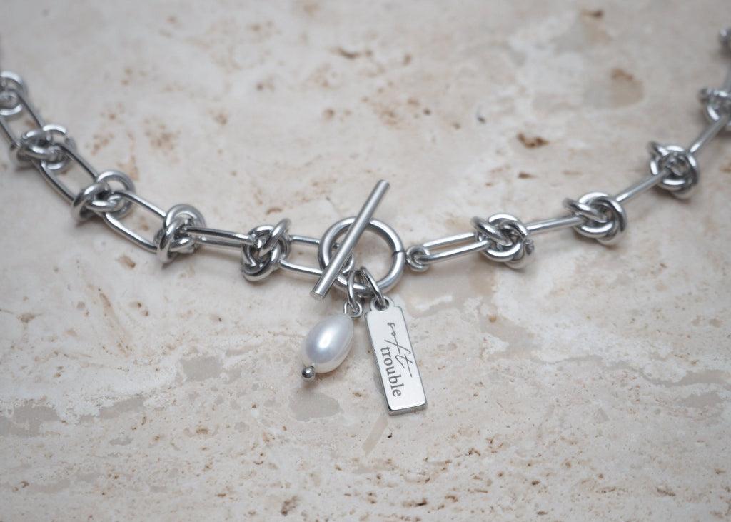 knots choker silver 3