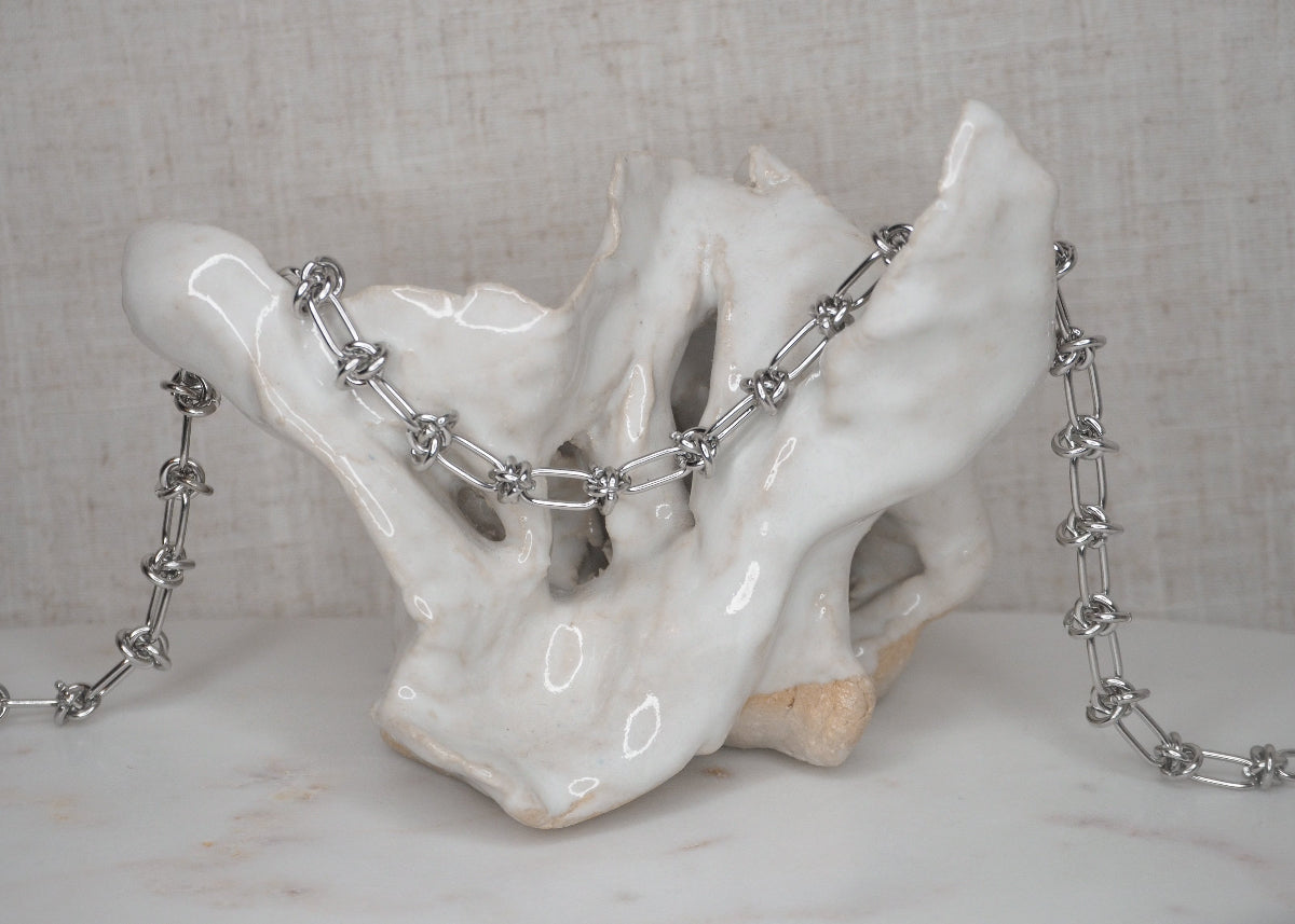 knots choker silver 4