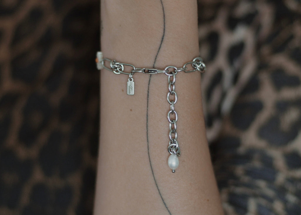 knots & daisies bracelet silver 4