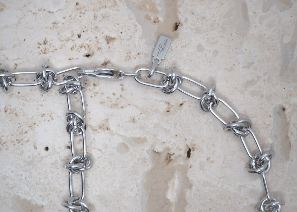knots necklace silver 5