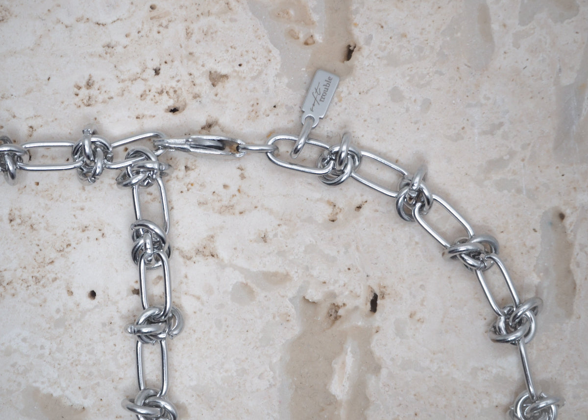 knots necklace silver 5