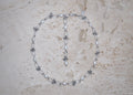knots & pearls necklace silver 1
