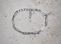 linked chain bracelet silver 1