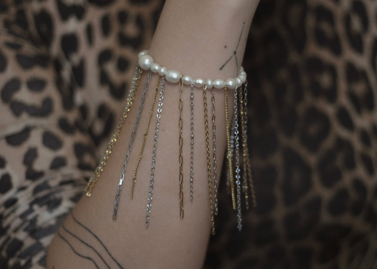 mermaid fringe bracelet 2