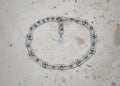 metal hug bracelet silver 1