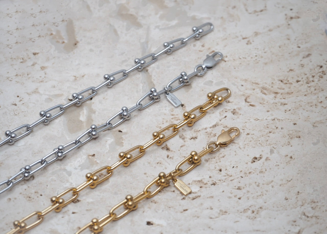 METALLIC MISCHIEF NECKLACE | METAL HUG