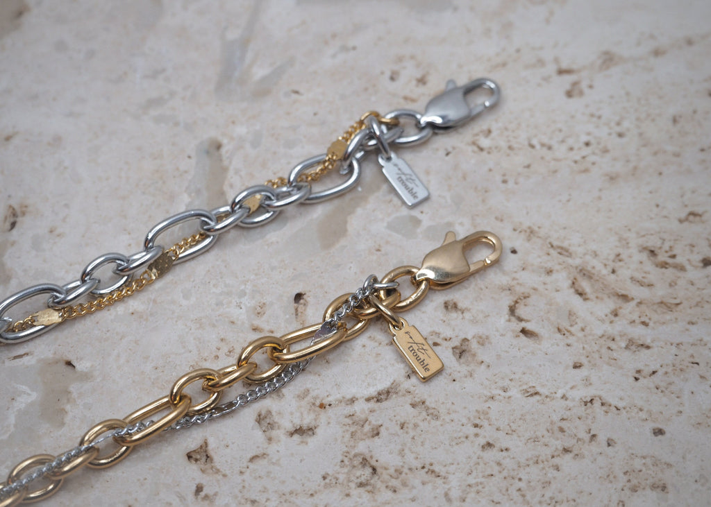 METALLIC MISCHIEF NECKLACE | TWIRL