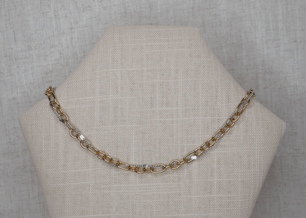 metallic mischief twirl necklace cold crush 2