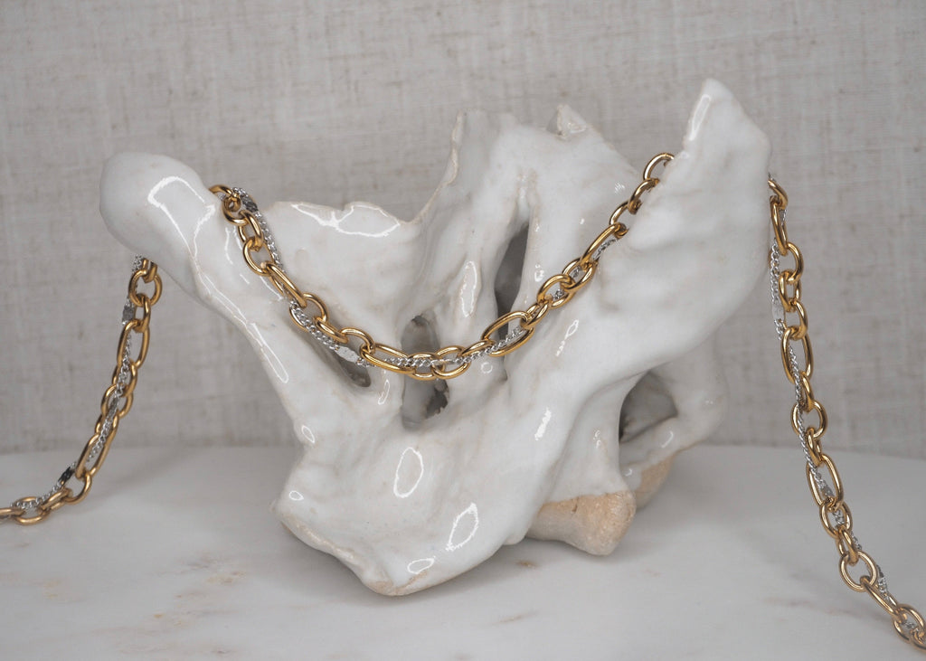 metallic mischief twirl necklace cold crush 3