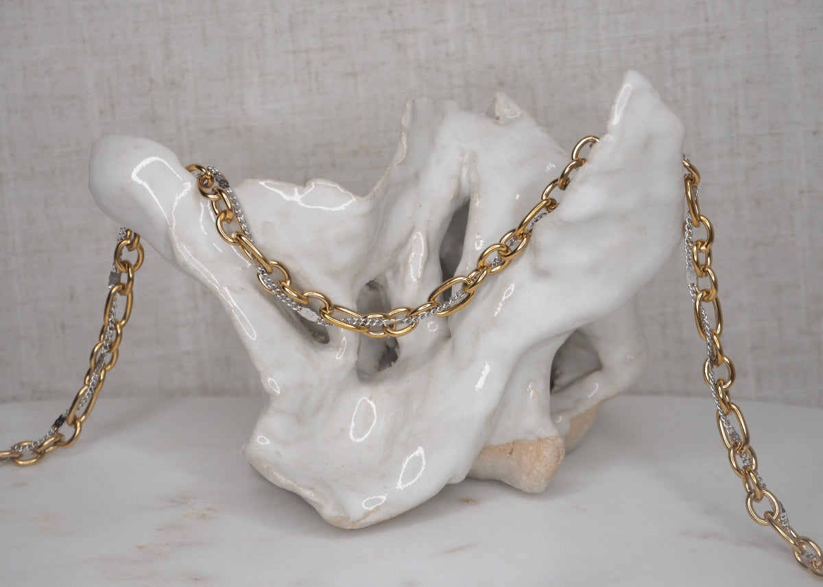 metallic mischief twirl necklace cold crush 3