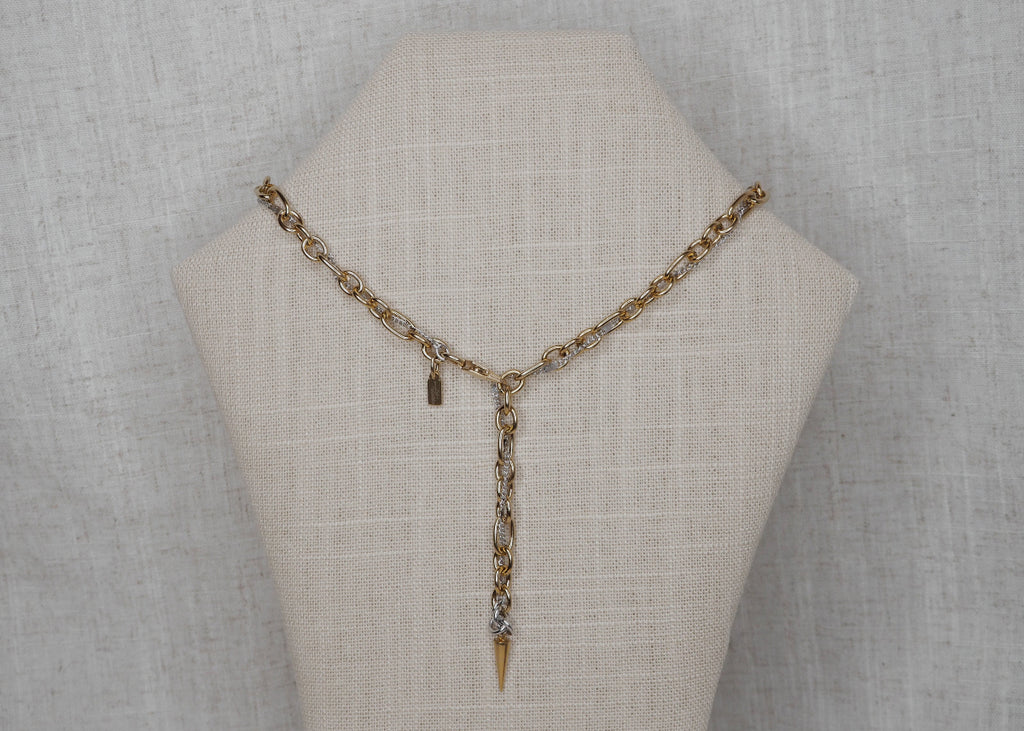 metallic mischief twirl necklace cold crush 4