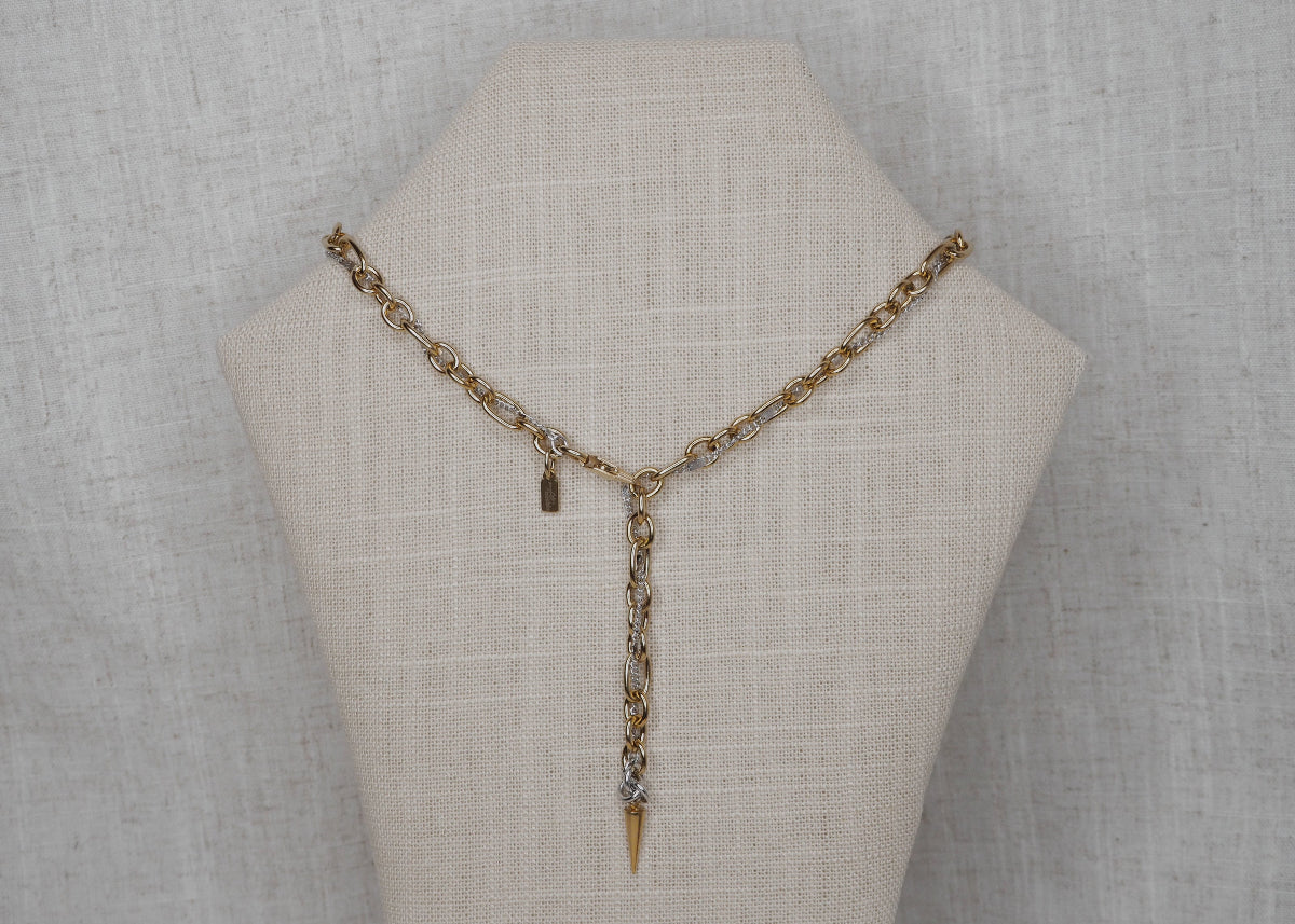 metallic mischief twirl necklace cold crush 4
