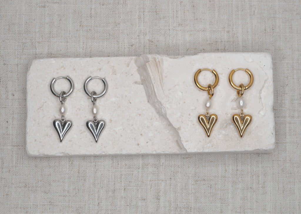 pearl heart hoops all 2