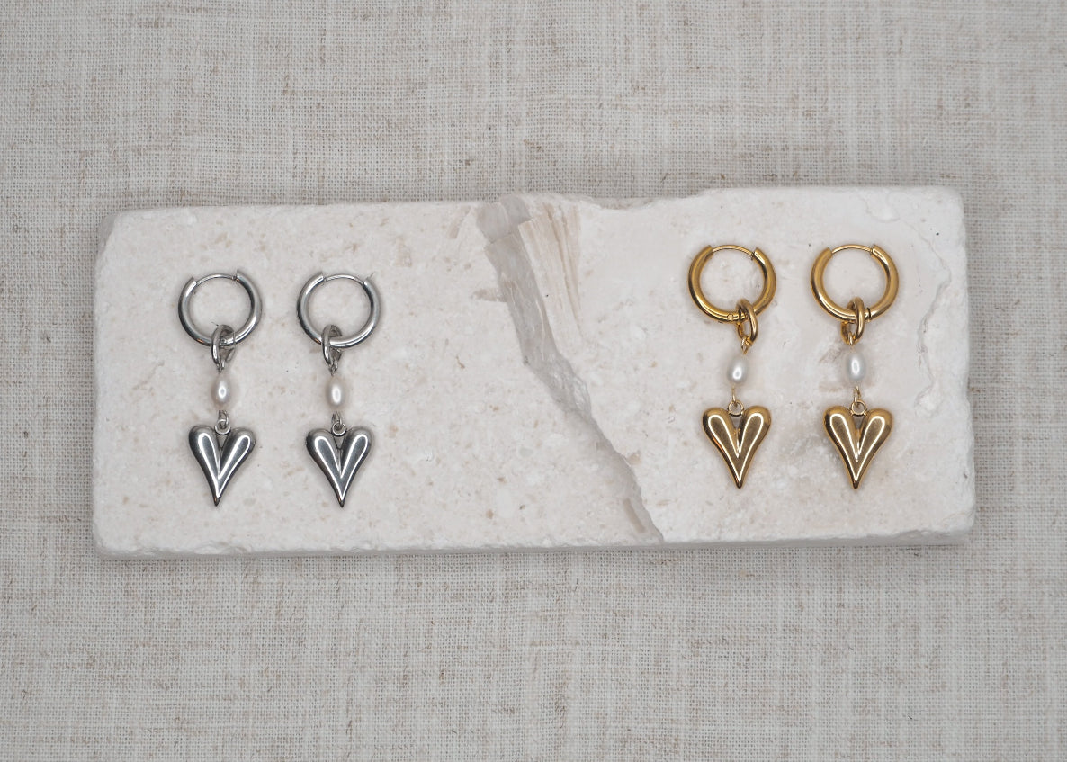 pearl heart hoops all 2
