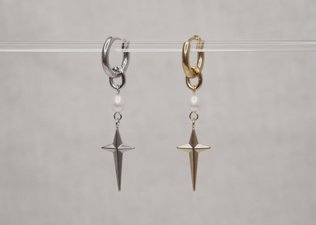DAYDREAM HOOPS | PEARL & STAR