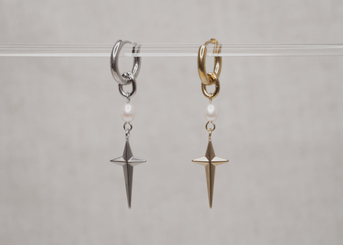 DAYDREAM HOOPS | PEARL & STAR