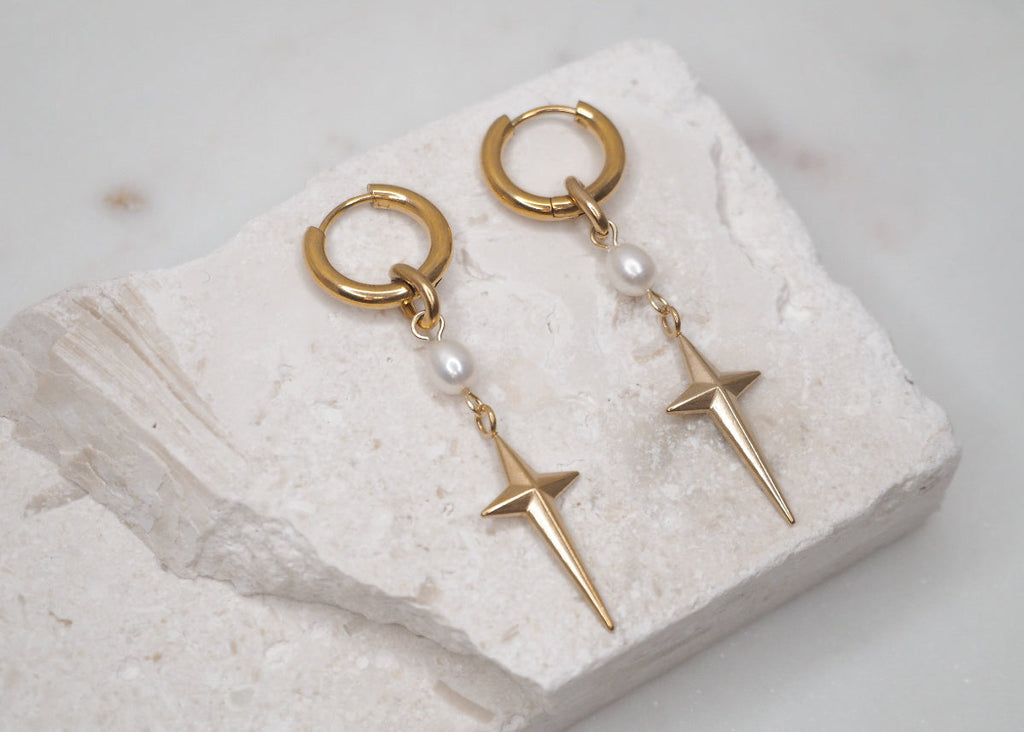 pearl star hoops gold 2