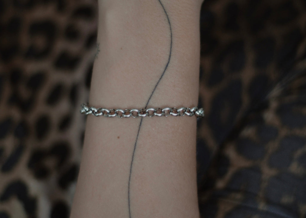 rolo bracelet silver 6