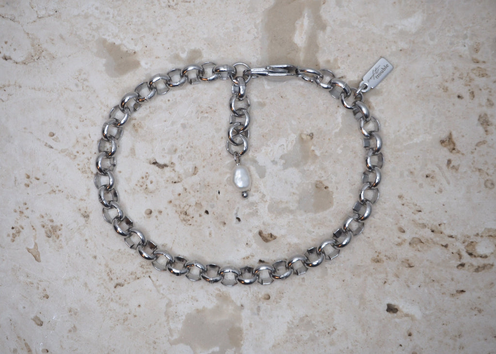 rolo bracelet silver 1